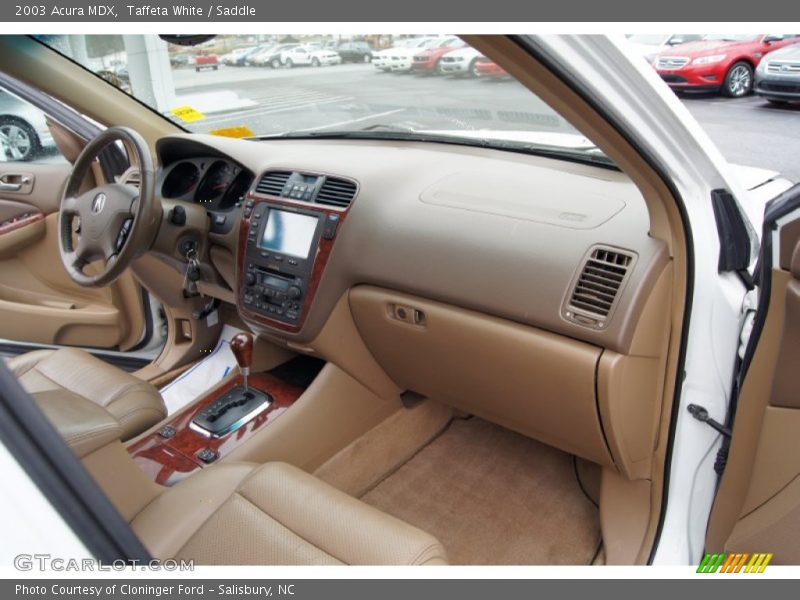 Dashboard of 2003 MDX 
