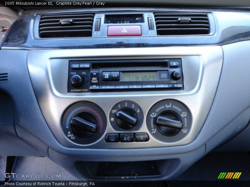Graphite Grey Pearl / Gray 2005 Mitsubishi Lancer ES