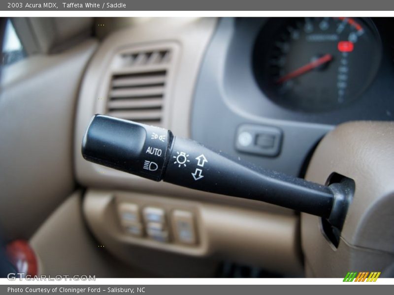 Taffeta White / Saddle 2003 Acura MDX