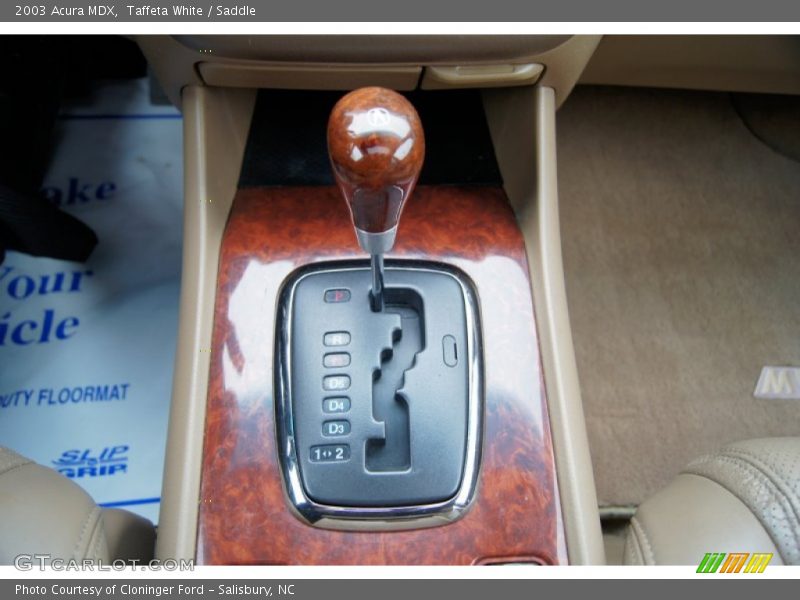  2003 MDX  5 Speed Automatic Shifter