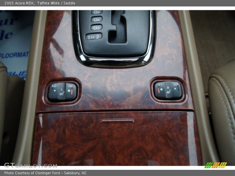 Taffeta White / Saddle 2003 Acura MDX
