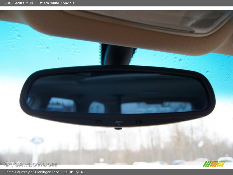 Taffeta White / Saddle 2003 Acura MDX