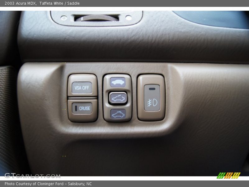 Taffeta White / Saddle 2003 Acura MDX