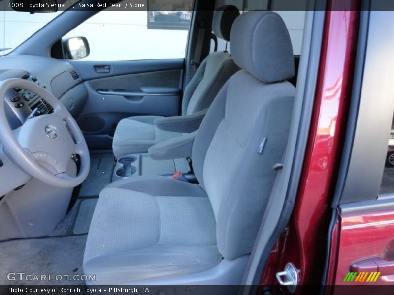 Salsa Red Pearl / Stone 2008 Toyota Sienna LE