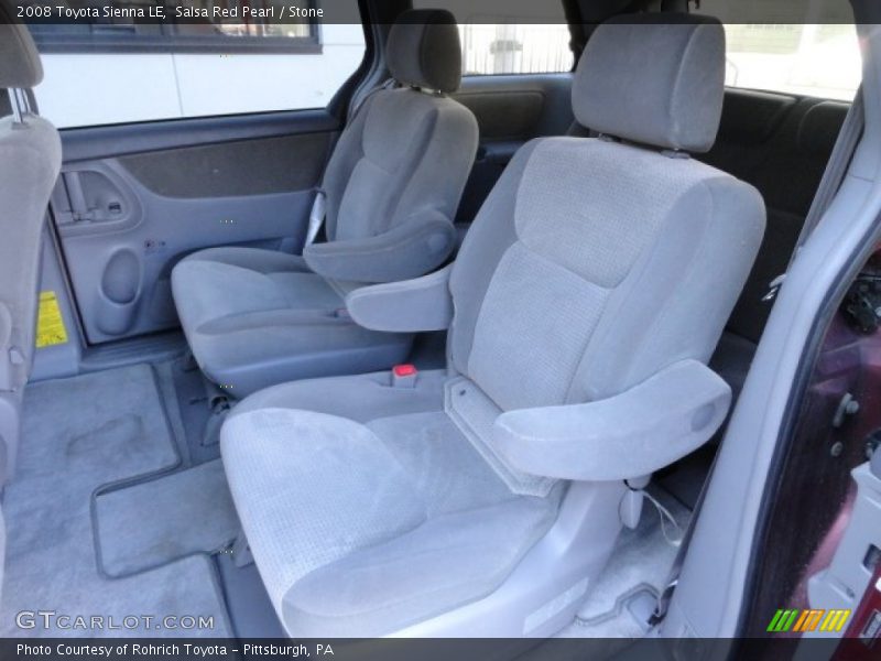 Salsa Red Pearl / Stone 2008 Toyota Sienna LE