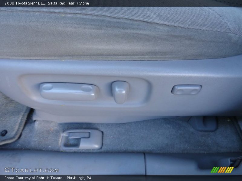Salsa Red Pearl / Stone 2008 Toyota Sienna LE