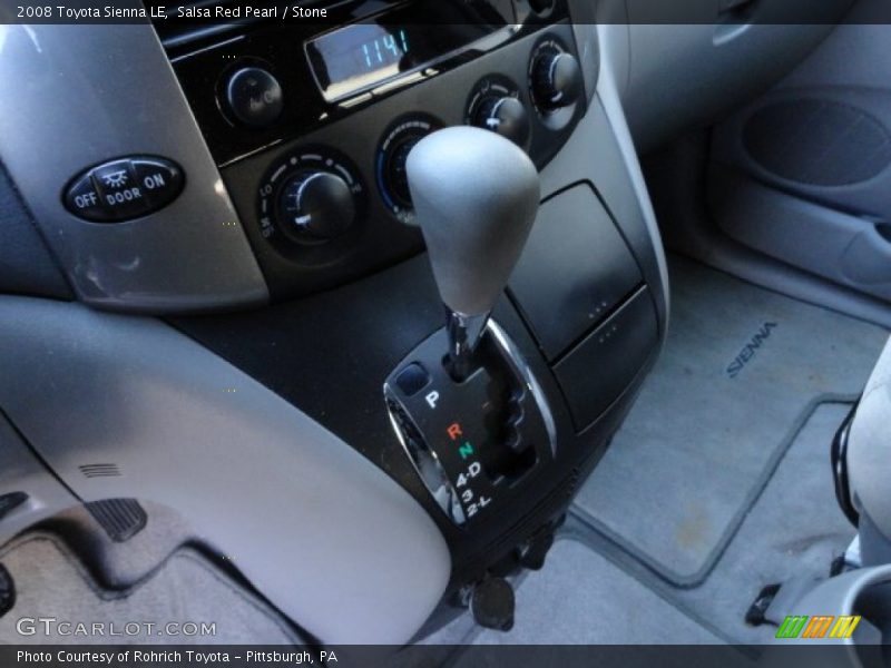Salsa Red Pearl / Stone 2008 Toyota Sienna LE