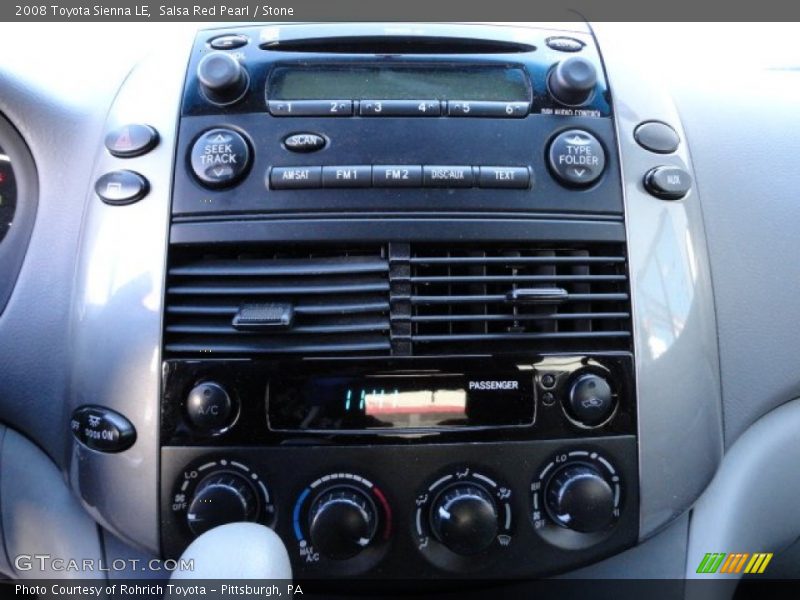 Salsa Red Pearl / Stone 2008 Toyota Sienna LE