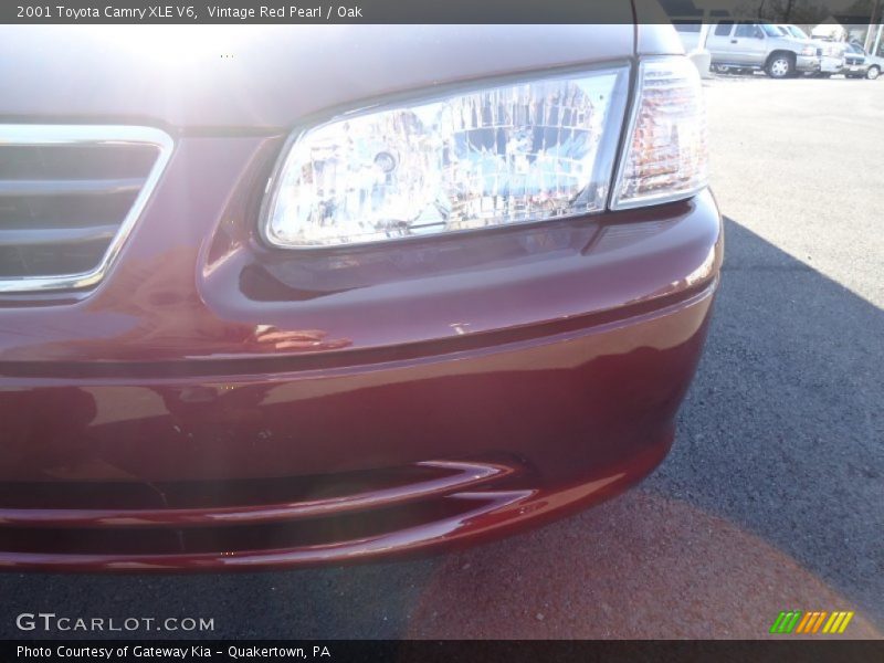 Vintage Red Pearl / Oak 2001 Toyota Camry XLE V6
