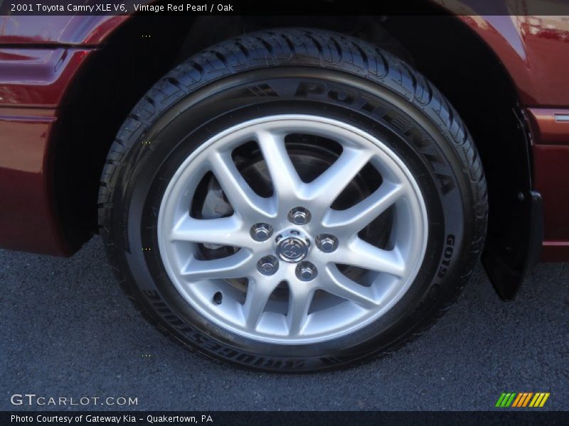 Vintage Red Pearl / Oak 2001 Toyota Camry XLE V6