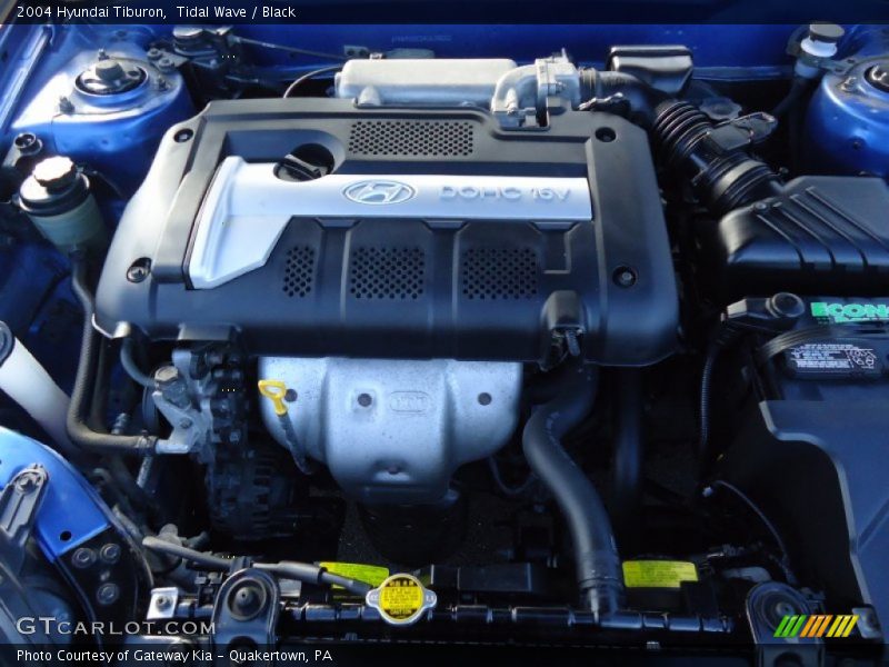  2004 Tiburon  Engine - 2.0 Liter DOHC 16-Valve 4 Cylinder