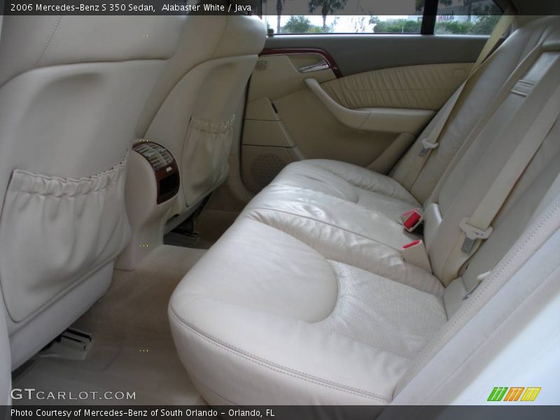 Alabaster White / Java 2006 Mercedes-Benz S 350 Sedan