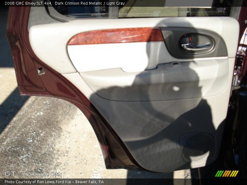 Dark Crimson Red Metallic / Light Gray 2008 GMC Envoy SLT 4x4