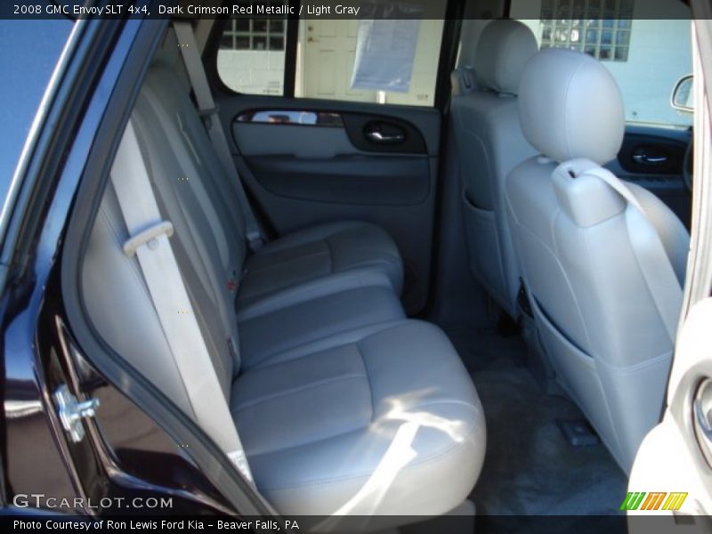 Dark Crimson Red Metallic / Light Gray 2008 GMC Envoy SLT 4x4