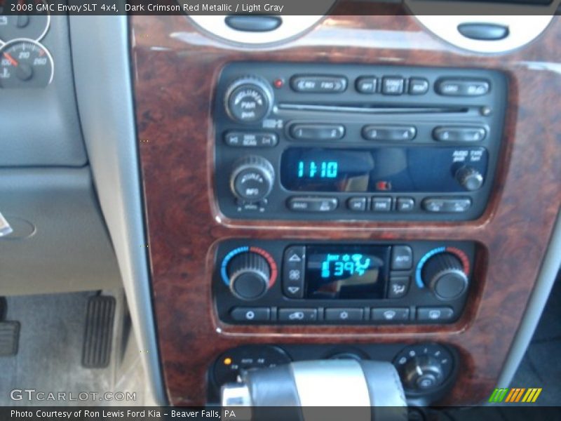 Dark Crimson Red Metallic / Light Gray 2008 GMC Envoy SLT 4x4