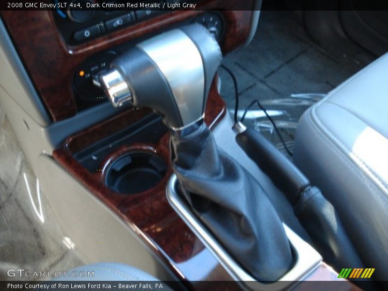Dark Crimson Red Metallic / Light Gray 2008 GMC Envoy SLT 4x4