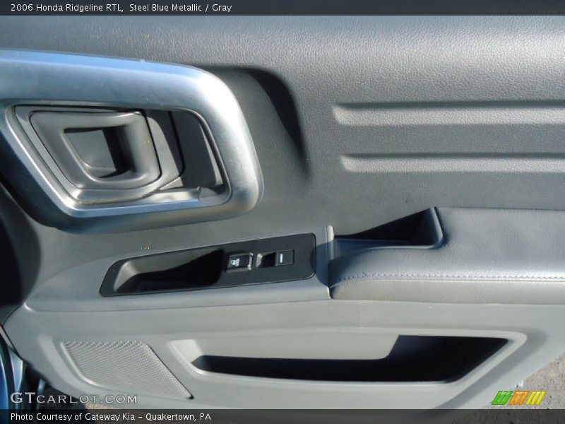 Steel Blue Metallic / Gray 2006 Honda Ridgeline RTL