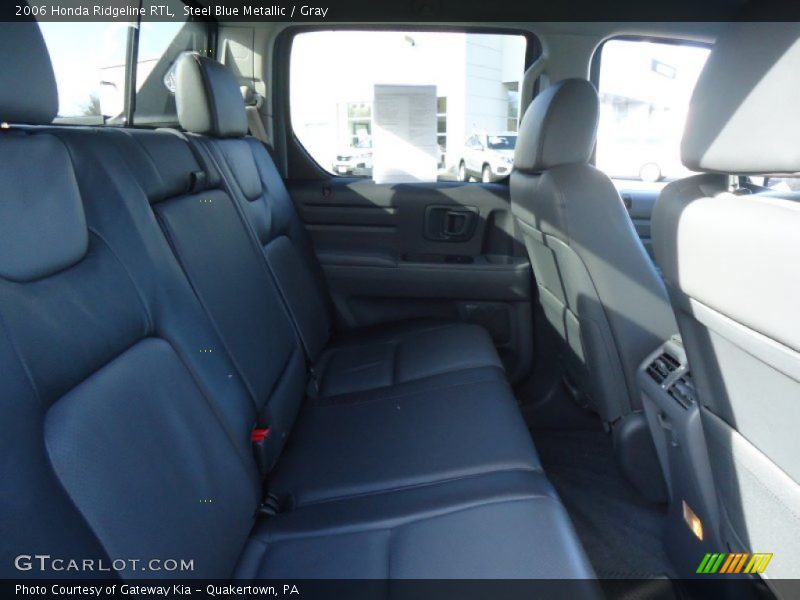 Steel Blue Metallic / Gray 2006 Honda Ridgeline RTL