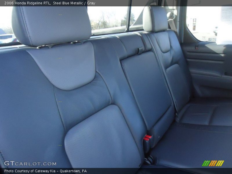 Steel Blue Metallic / Gray 2006 Honda Ridgeline RTL