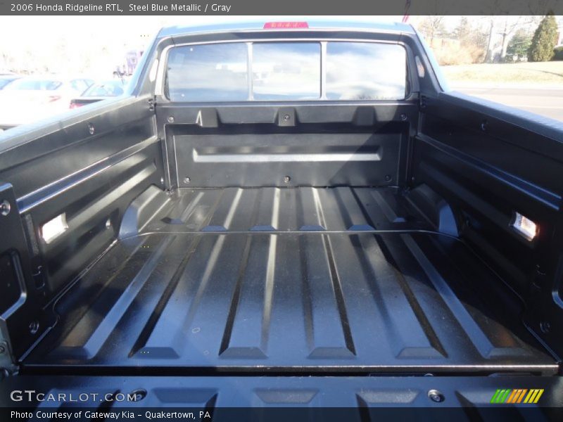 Steel Blue Metallic / Gray 2006 Honda Ridgeline RTL