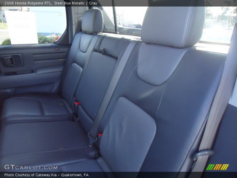 Steel Blue Metallic / Gray 2006 Honda Ridgeline RTL