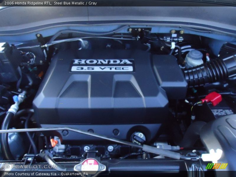 Steel Blue Metallic / Gray 2006 Honda Ridgeline RTL