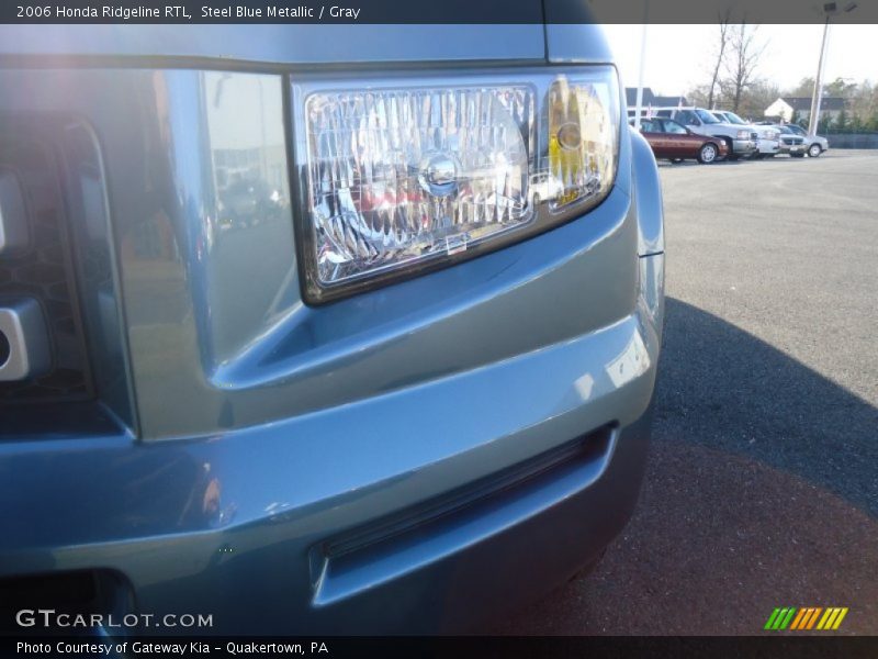 Steel Blue Metallic / Gray 2006 Honda Ridgeline RTL