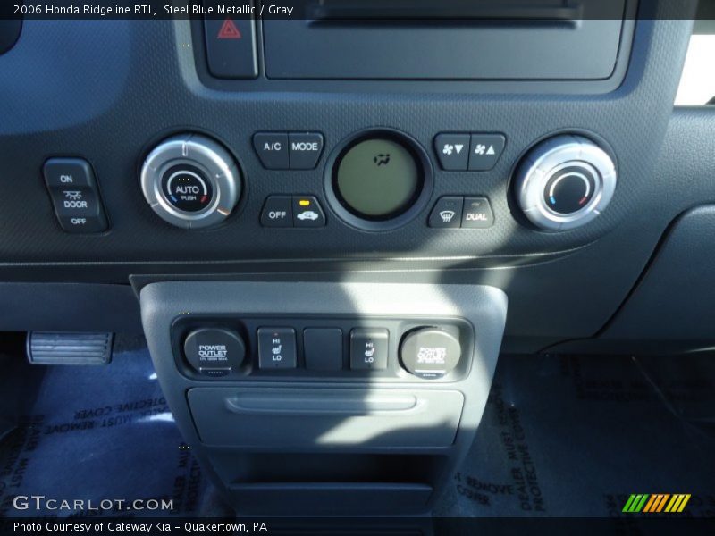 Steel Blue Metallic / Gray 2006 Honda Ridgeline RTL