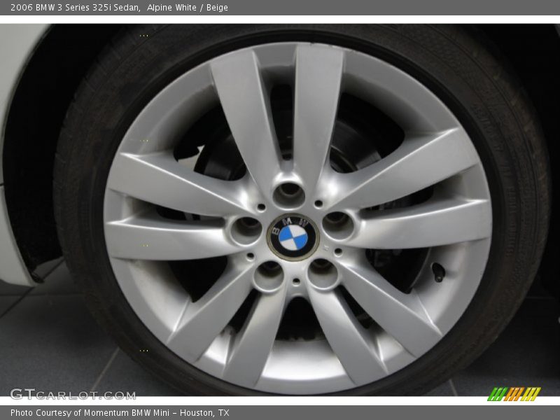 Alpine White / Beige 2006 BMW 3 Series 325i Sedan