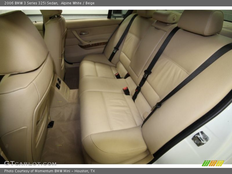 Alpine White / Beige 2006 BMW 3 Series 325i Sedan