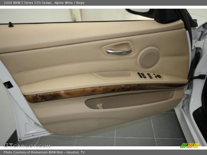 Alpine White / Beige 2006 BMW 3 Series 325i Sedan
