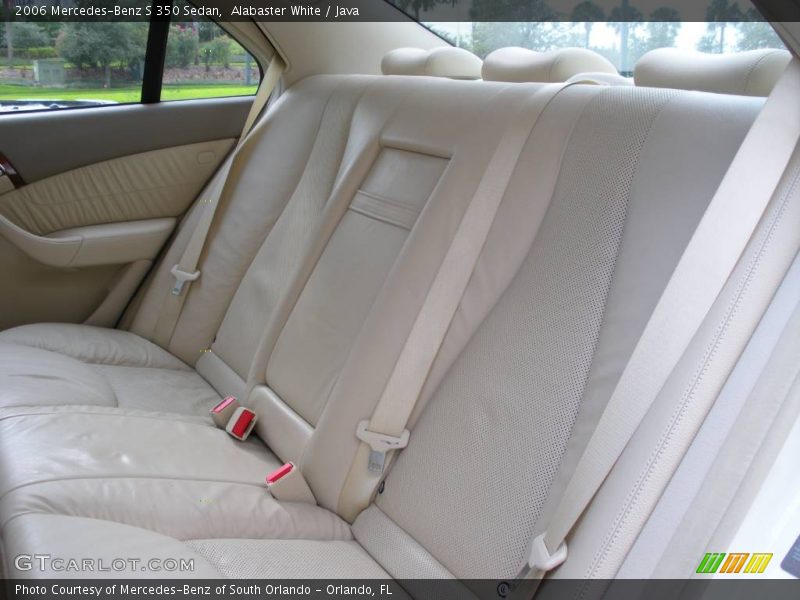 Alabaster White / Java 2006 Mercedes-Benz S 350 Sedan