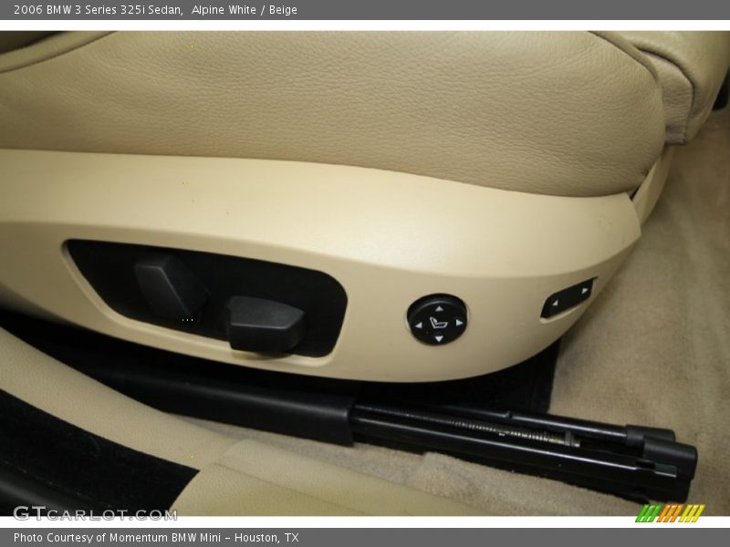 Alpine White / Beige 2006 BMW 3 Series 325i Sedan