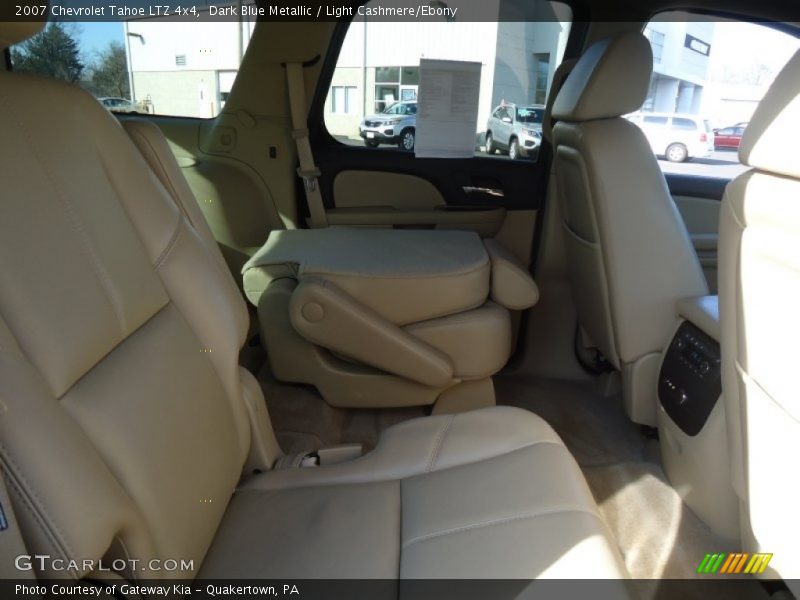 Dark Blue Metallic / Light Cashmere/Ebony 2007 Chevrolet Tahoe LTZ 4x4