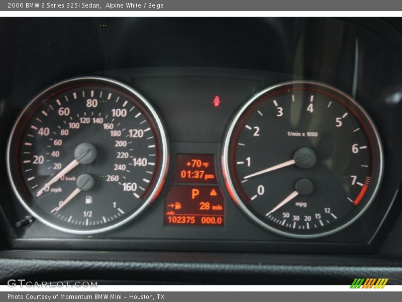 Alpine White / Beige 2006 BMW 3 Series 325i Sedan