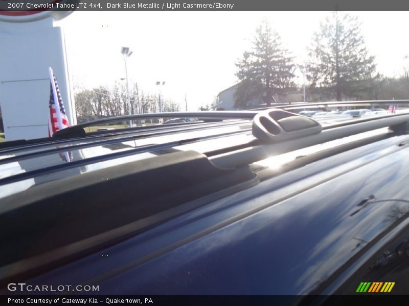 Dark Blue Metallic / Light Cashmere/Ebony 2007 Chevrolet Tahoe LTZ 4x4