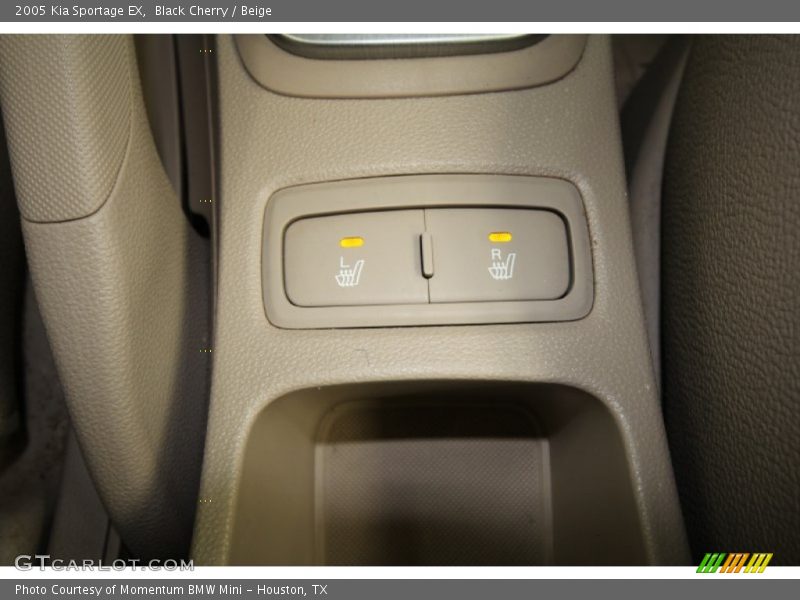 Black Cherry / Beige 2005 Kia Sportage EX