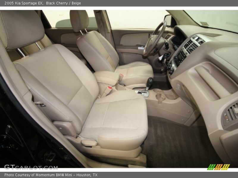 Black Cherry / Beige 2005 Kia Sportage EX