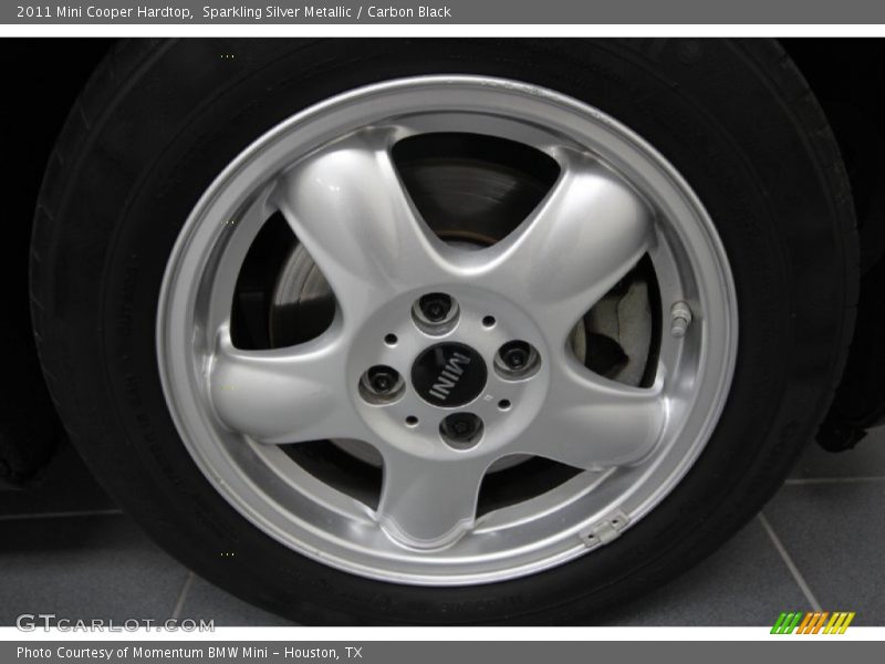 Sparkling Silver Metallic / Carbon Black 2011 Mini Cooper Hardtop