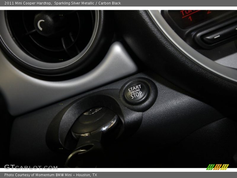Sparkling Silver Metallic / Carbon Black 2011 Mini Cooper Hardtop