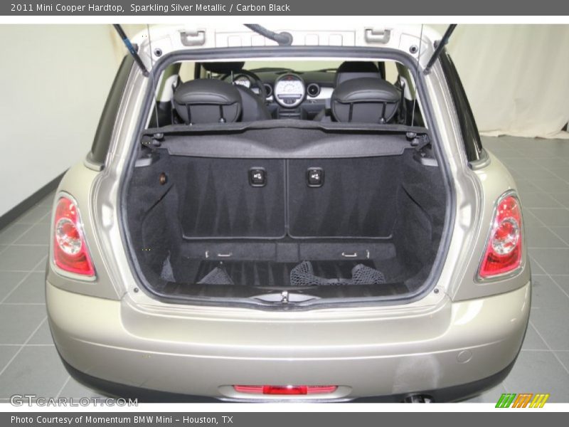 Sparkling Silver Metallic / Carbon Black 2011 Mini Cooper Hardtop