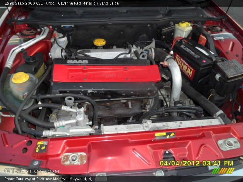  1998 9000 CSE Turbo Engine - 2.3 Liter Turbocharged DOHC 16-Valve 4 Cylinder