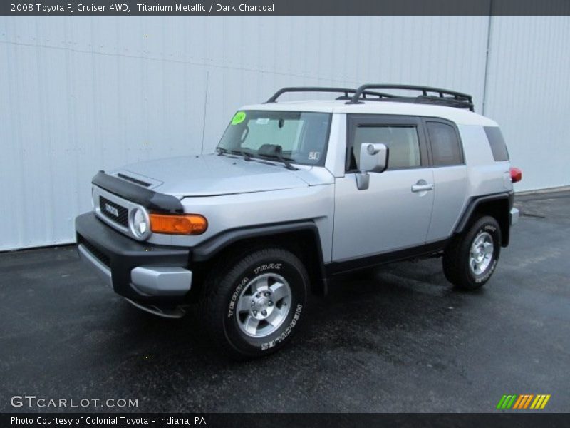 Titanium Metallic / Dark Charcoal 2008 Toyota FJ Cruiser 4WD
