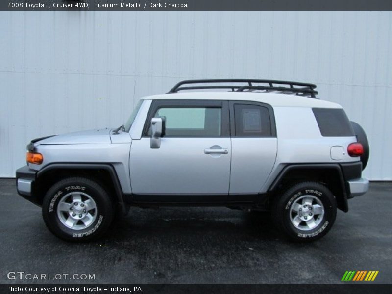 Titanium Metallic / Dark Charcoal 2008 Toyota FJ Cruiser 4WD