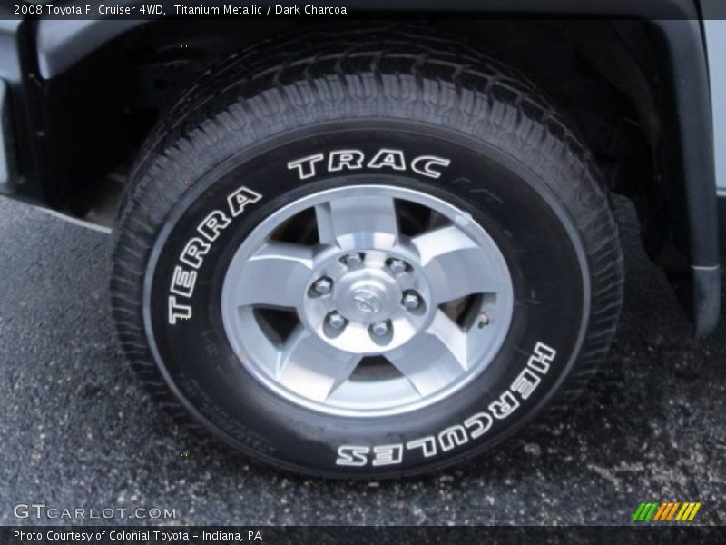 Titanium Metallic / Dark Charcoal 2008 Toyota FJ Cruiser 4WD