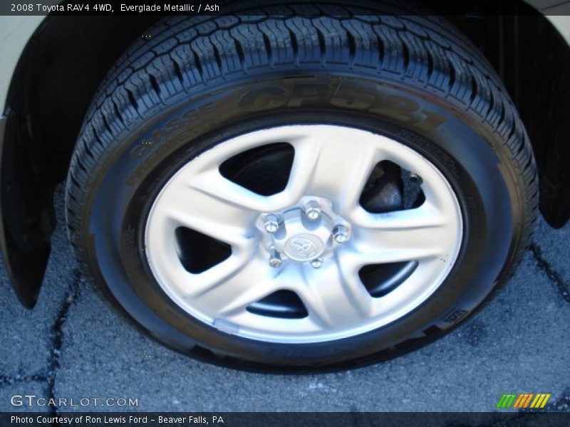 Everglade Metallic / Ash 2008 Toyota RAV4 4WD
