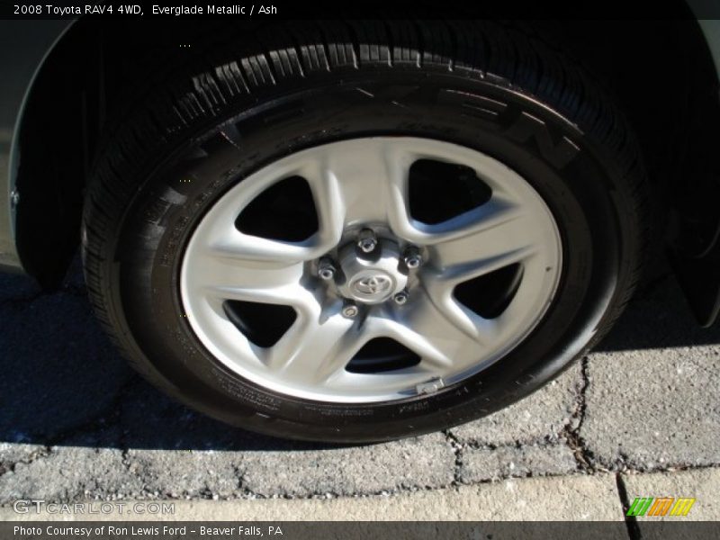 Everglade Metallic / Ash 2008 Toyota RAV4 4WD