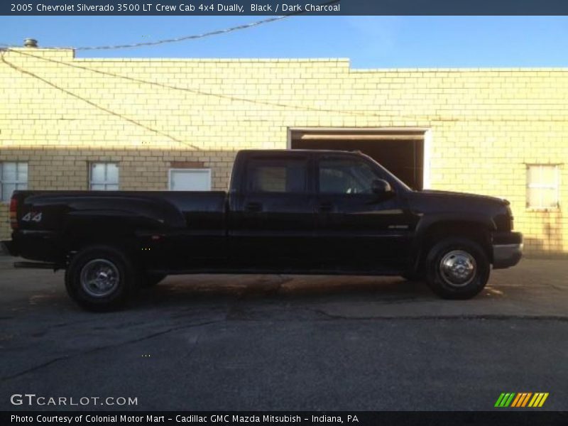 Black / Dark Charcoal 2005 Chevrolet Silverado 3500 LT Crew Cab 4x4 Dually