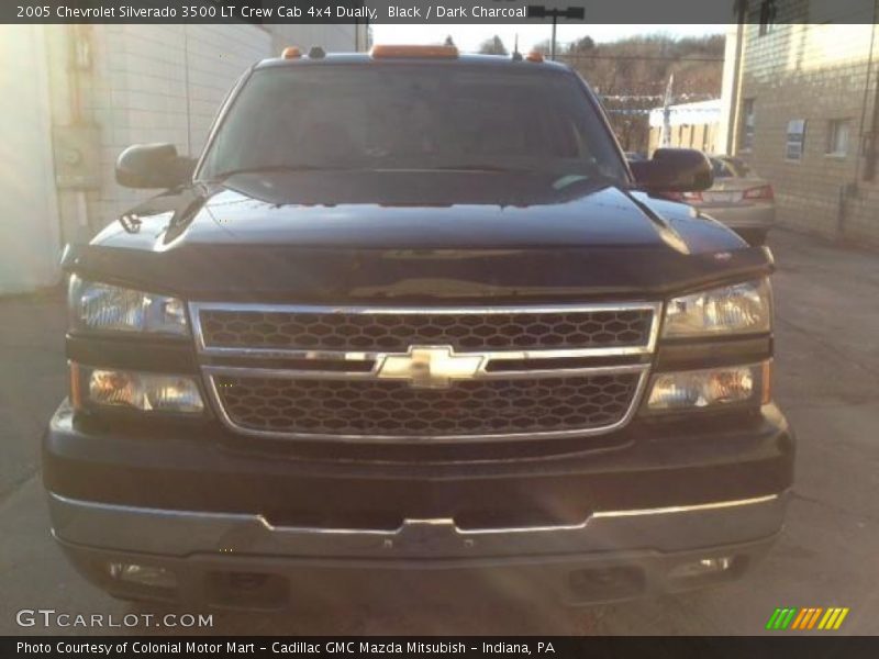 Black / Dark Charcoal 2005 Chevrolet Silverado 3500 LT Crew Cab 4x4 Dually