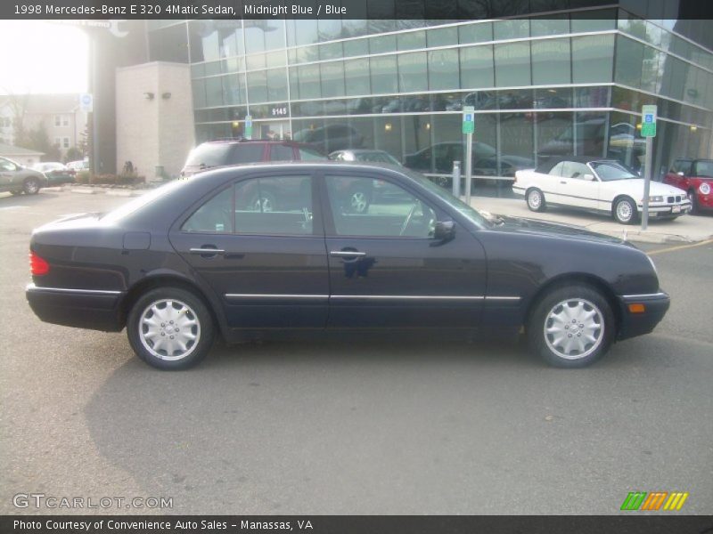 Midnight Blue / Blue 1998 Mercedes-Benz E 320 4Matic Sedan